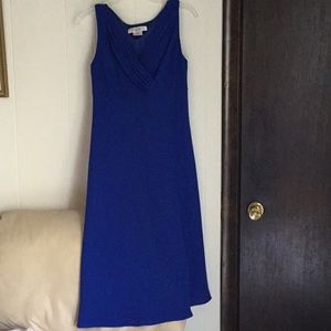 Jones dress royal blue